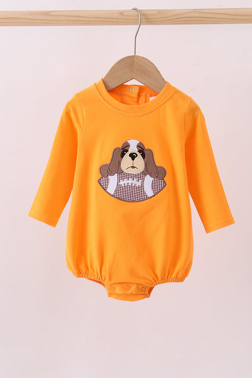 premium-orange-tennessee-puppy-football-applique-bubble-abby-evie-sophias-stylebaby-1