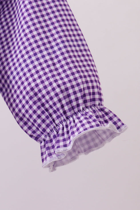 premium-purple-lsu-tiger-embroidery-gingham-ruffle-bubble-abby-evie-sophias-style-3