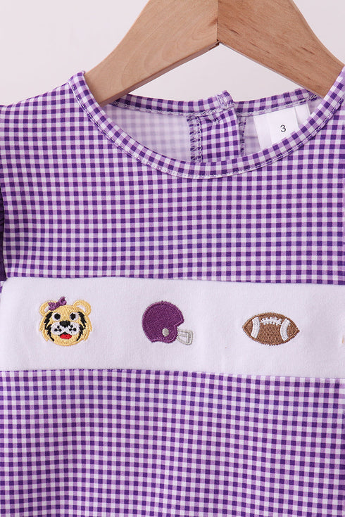 premium-purple-lsu-tiger-football-embroideyr-gingham-ruffle-pants-set-abby-evie-sophias-style-2