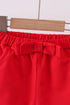 Premium Red bow shorts