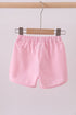 Premium Blush bow shorts