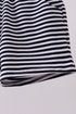 Premium Navy&white stripe shorts