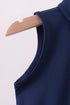Blue everyday Collared Tank