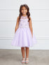 Girls Sparkle Princess Party Dress – Short Tulle Dress with Gemstone Details 2-18