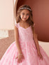 Princess Glitter Lace Ball Gown Dress, Sizes 2-16