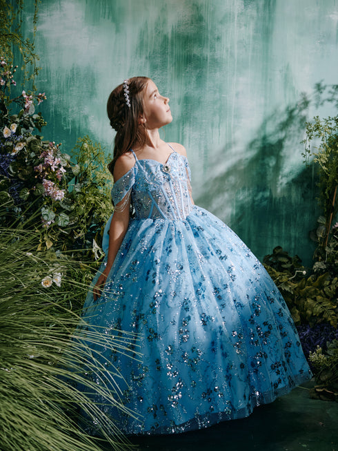 Girls Enchanted Princess Ball Gown – Girls Formal Dress 2-16