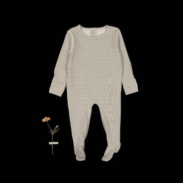 the-printed-romper-leaf Lovely Littles - Sophia's StyleBack Snap Romper-1