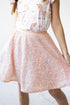 peach-sequin-twirl-skort Mila & Rose at Sophia's Style-Peach Sequin Twirl Skort-2T-Sequin Skort-1
