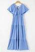 ruffled-v-neck-flutter-sleeve-maxi-dress OhSoStyled - Sophia's Style-5
