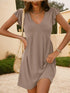 v-neck-ruffled-cap-sleeve-mini-dress OhSoStyled at Sophia's Style-5