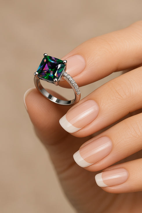 princess-cut-mystic-topaz-ring-Sophia's Style-2