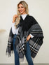 fringe-contrast-plaid-poncho-Sophia's Style-7