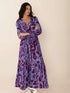 printed-tie-neck-balloon-sleeve-maxi-dress OhSoStyled at Sophia's Style-7