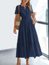 notched-short-sleeve-midi-dress-with-pockets OhSoStyled - Sophia's Style-30