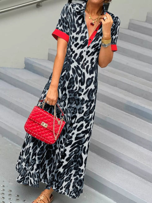 leopard-print-button-down-dress-with-contrast-trim-OhSoStyled-Sophia's-Style-5