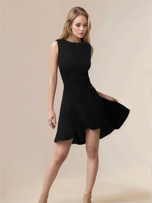 high-low-round-neck-sleeveless-mini-dress OhSoStyled - Sophia's Style-3