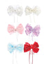 Girls Big Satin Bow (6 PCS)