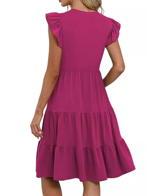 ruffle-sleeve-tiered-midi-dress-OhSoStyled-Sophia's-Style-8