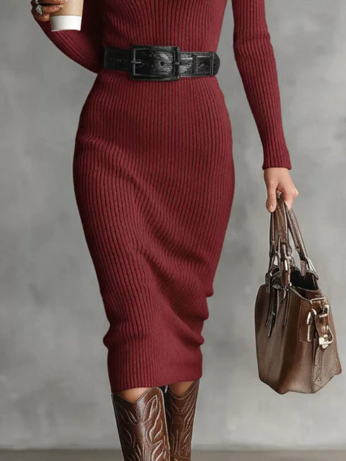 full-size-ribbed-knit-turtleneck-sweater-dress-plus-size-OhSoStyled-Sophia's-Style-6