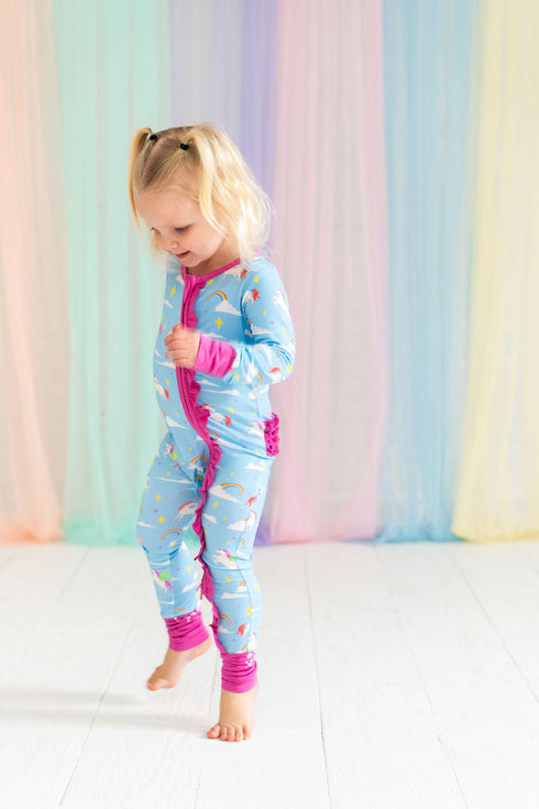 sage-bamboo-ruffle-convertible-footie- at Sophia's Style-3