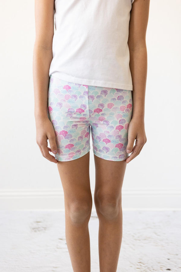 mermaid-scales-twirl-shorts Mila & Rose - Sophia's Style-Mermaid Scales Twirl Shorts-12-24M--1