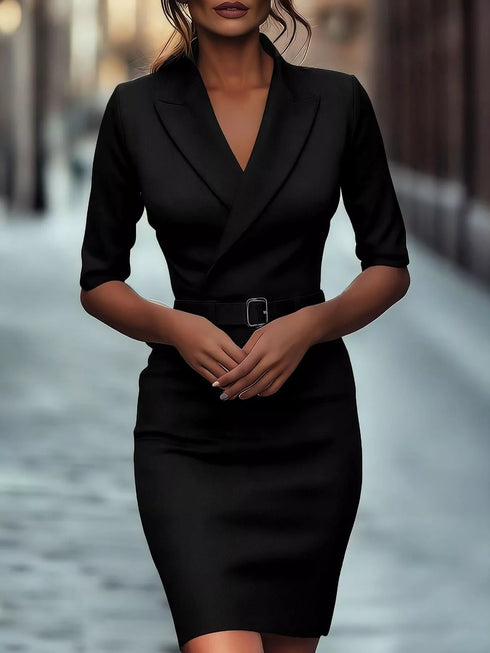 surplice-half-sleeve-dress-OhSoStyled-Sophia's-Style-4