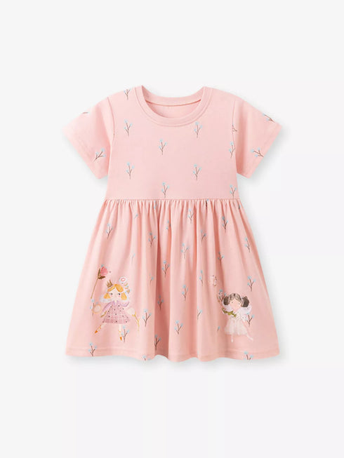 childrens-cartoon-short-sleeve-casual-dress-ohso-kids-sophias-style-5
