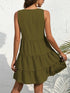 v-neck-sleeveless-mini-tank-dress OhSoStyled - Sophia's Style in Gold-2