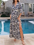 slit-printed-v-neck-half-sleeve-dress OhSoStyled - Sophia's Style in Dark Blue-2