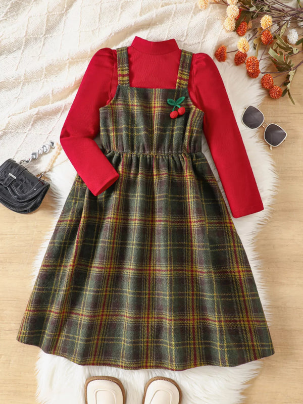 childrens-long-sleeve-top-and-plaid-dress-set-ohso-kids-sophias-style-1