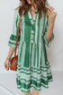 ethnic-print-half-button-3-4-sleeve-casual-dress-OhSoStyled-Sophia's-Style-2