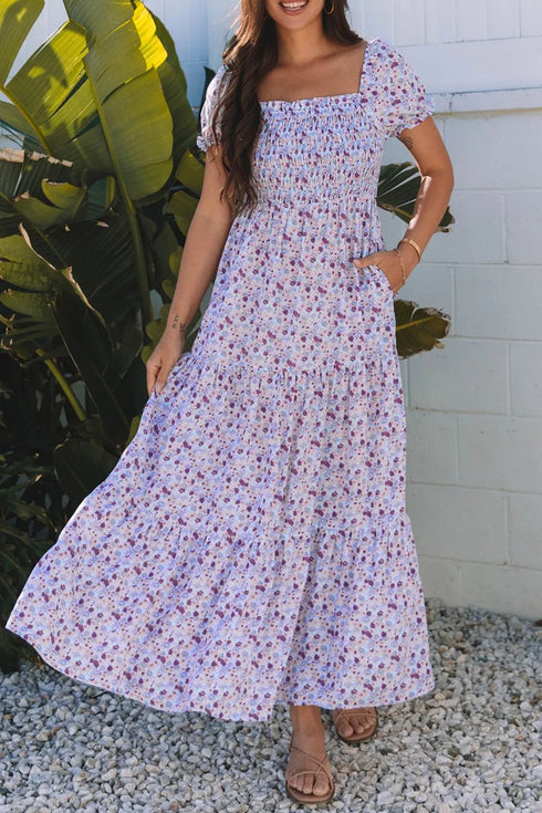 tiered-floral-shirred-high-waist-maxi-dress OhSoStyled - Sophia's Style in -5