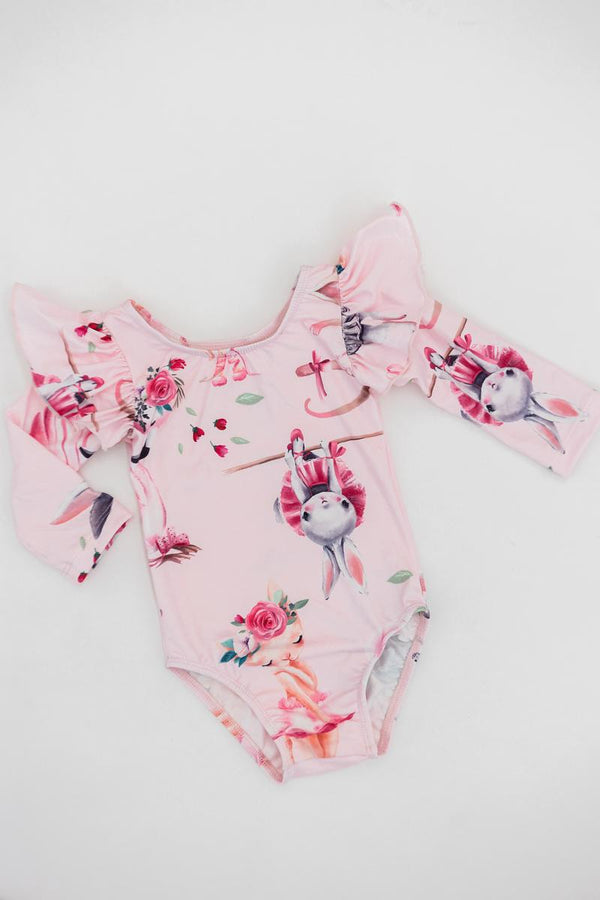 ballet-beauties-l-s-flutter-sleeve-leotard Mila &  Rose - Sophia's Style-Ballet Beauties L/S Flutter Sleeve Leotard-6-12M--1