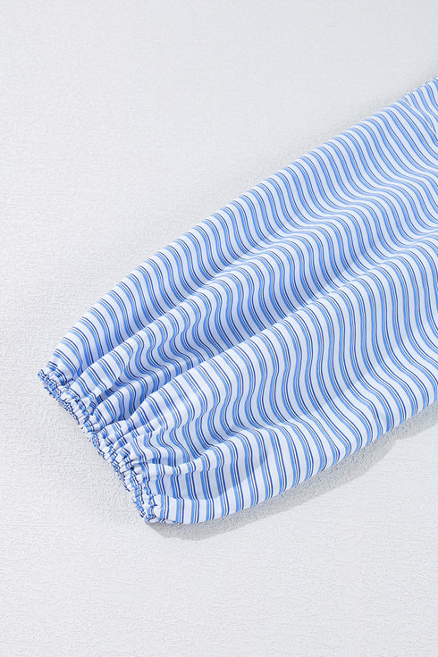 stripe-bubble-sleeve-chest-pockets-shirt-dress OhSoStyled - Sophia's Style-9