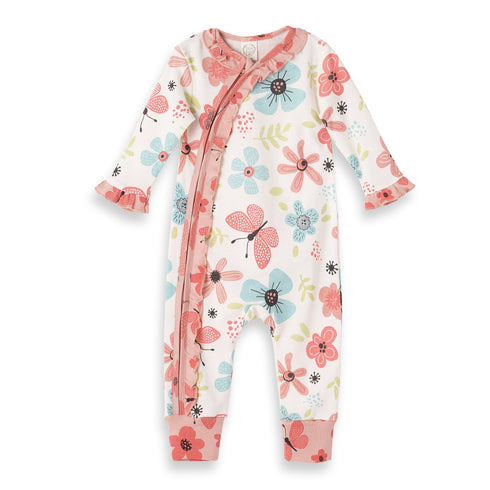 butterflies-blooms-zipper-romper Tesa Babe - Sophia's StyleBaby Girl Clothes-1