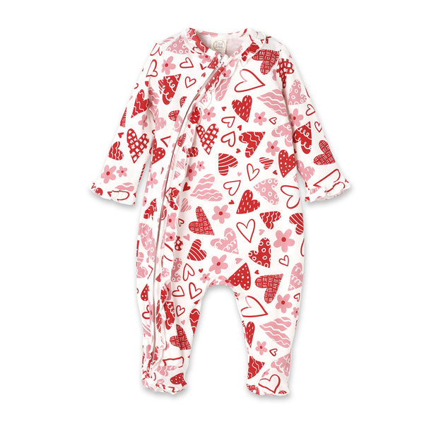 hearts-bamboo-zipper-romper-Sophia's StyleRompers w/Zipper-1