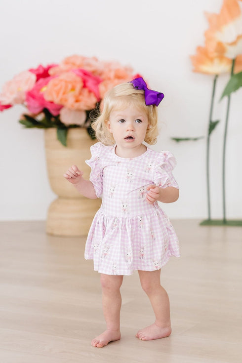 baby-bunnies-3-4-sleeve-flutter-twirl-bodysuit Mila & Rose - Sophia's StyleTwirl Bodysuit-1
