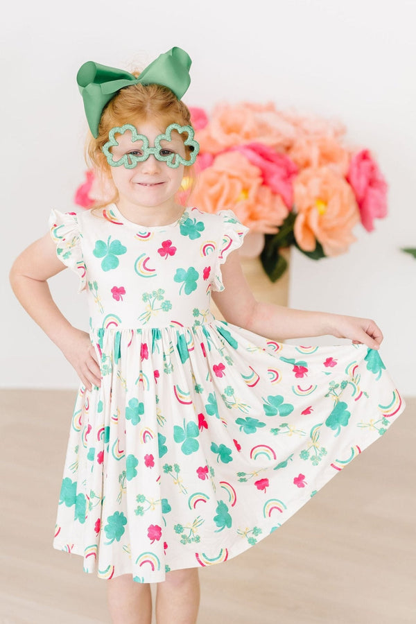 top-of-the-mornin-flutter-sleeve-twirl-dress Mila &  Rose - Sophia's Style-Top of the Mornin' Flutter Sleeve Twirl Dress-6-12M--1
