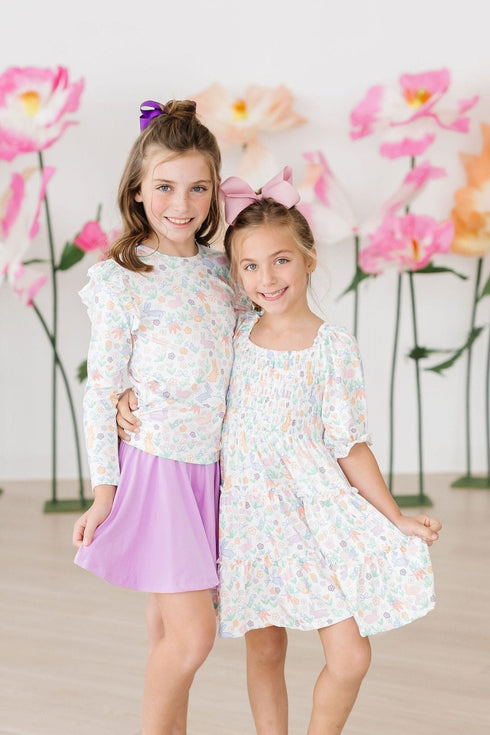 hoppy-easter-smocked-ruffle-dress Mila & Rose - Sophia's Style-4