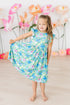 watercolor-butterflies-flutter-sleeve-twirl-dress Mila & Rose - Sophia's StyleTwirl Dress Flutter-1
