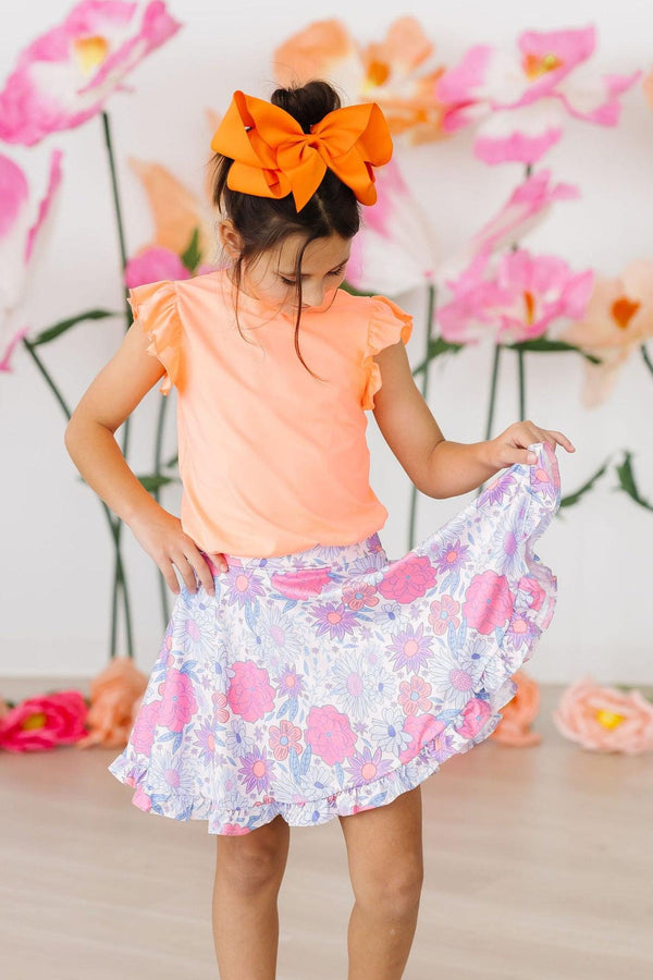 sweet-springtime-ruffle-twirl-skort Mila & Rose at Sophia's Style-Sweet Springtime Ruffle Twirl Skort-6-12M-Twirl Skort-1