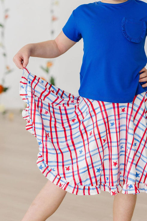 patriotic-plaid-ruffle-twirl-skort Mila & Rose at Sophia's Style-Patriotic Plaid Ruffle Twirl Skort-6-12M-Twirl Skort-1