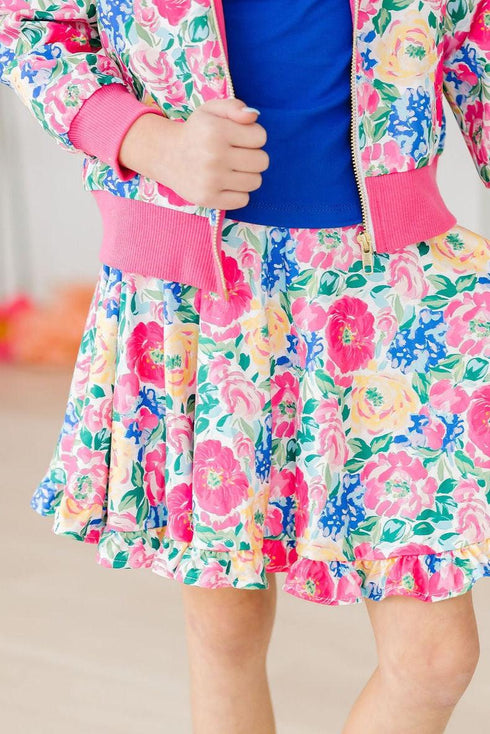 wildflower-wishes-ruffle-twirl-skort Mila & Rose at Sophia's Style-Wildflower Wishes Ruffle Twirl Skort-6-12M-Twirl Skort-1