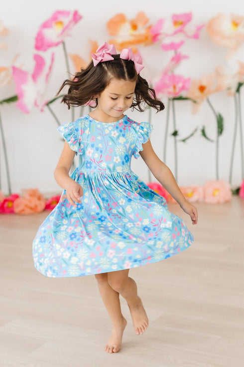 springtime-splendor-flutter-sleeve-twirl-dress Mila & Rose - Sophia's Style-3