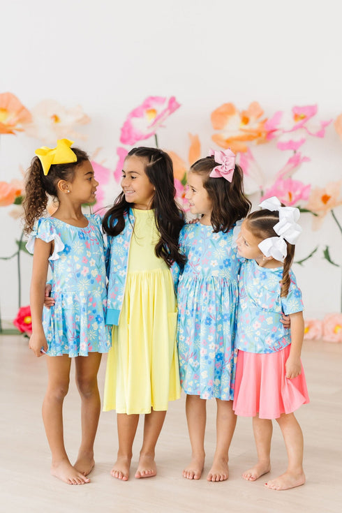 springtime-splendor-flutter-sleeve-twirl-dress Mila & Rose - Sophia's Style-6