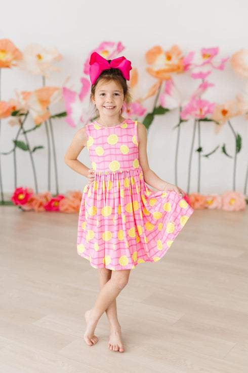 pink-lemonade-tank-twirl-dress Mila &  Rose - Sophia's Style--4T--5