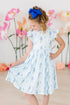texas-bluebonnets-flutter-sleeve-twirl-dress Mila & Rose - Sophia's StyleTwirl Dress Flutter-1