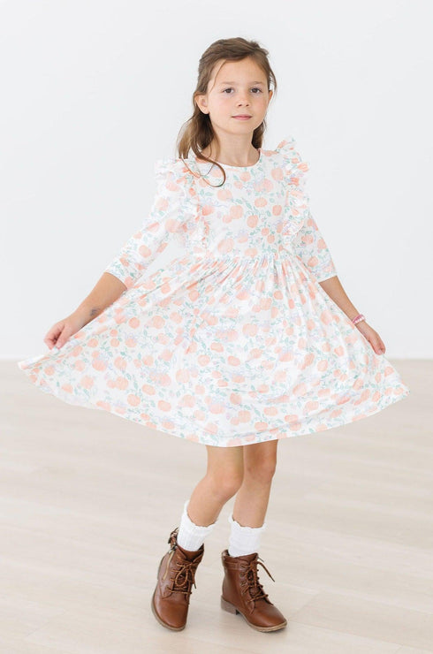 pretty-pumpkins-ruffle-twirl-dress Mila & Rose - Sophia's Style-4