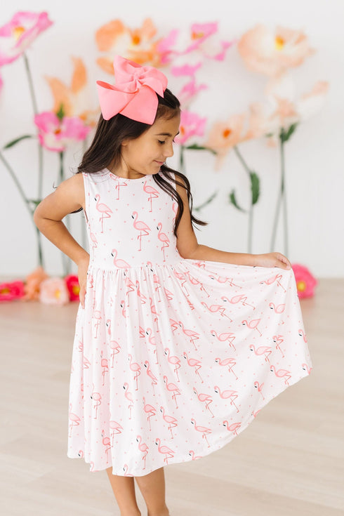 pink-paradise-tank-twirl-dress Mila & Rose - Sophia's Style-Pink Paradise Tank Twirl Dress-6-12M--1