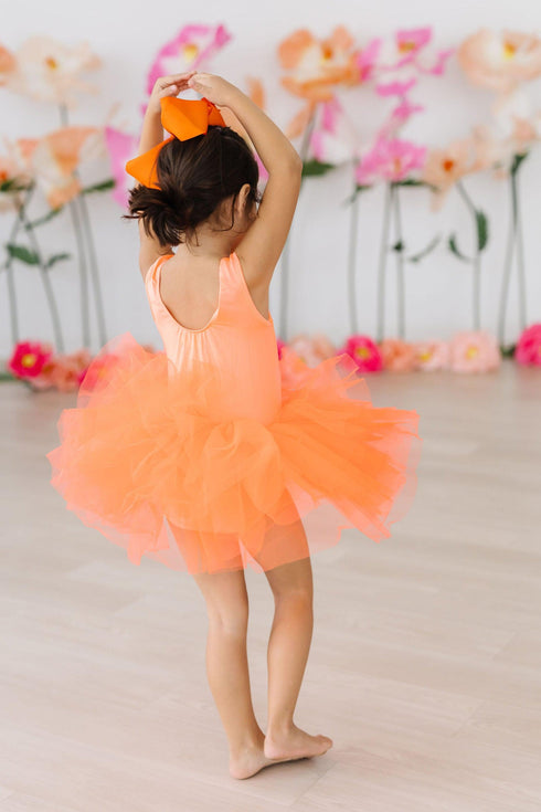 neon-coral-tank-tutu-leotard Mila & Rose at Sophia's Style--12-24M--2